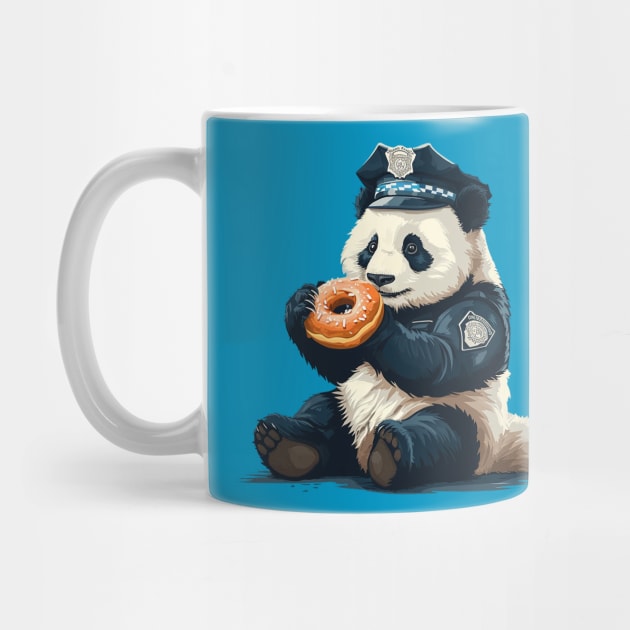 panda as police by Ninja banana